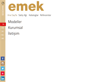 Tablet Screenshot of emekcelikkapi.com